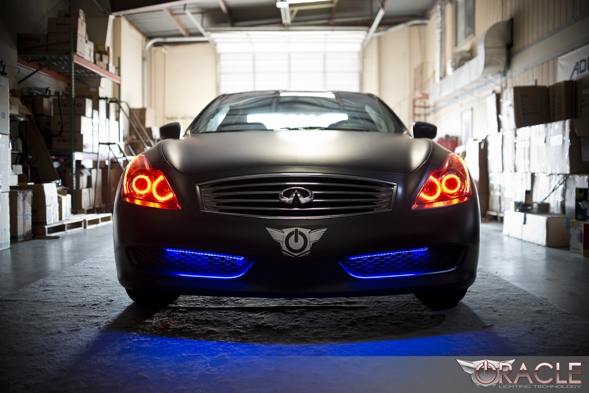 2322-333 - Infiniti G37 Coupe 2008-2010 ORACLE ColorSHIFT Halo Kit